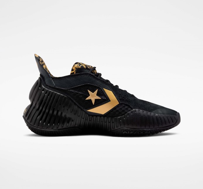Converse All Star Bb Prototyp Cx Detail Mid Black/zlatý