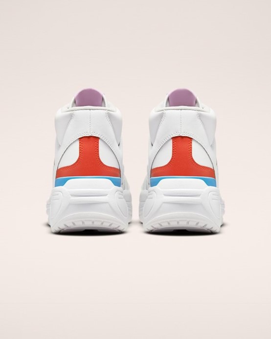 Biela/hra Kráľovská/zelená/oranžová Zbraň Cx Vegas Svetlá Mid Converse