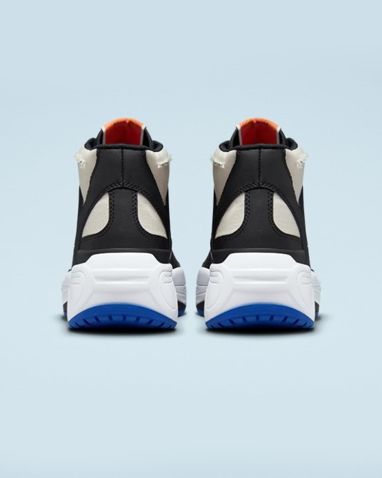 čierna/svetlá Kosť/modrá Converse Zbraň Cx Odtrhnúť Plátno Stred