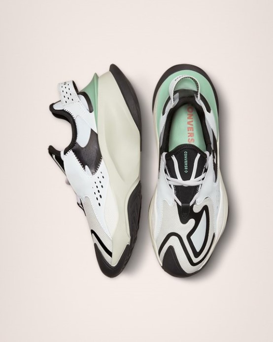 Converse Aeon Active Cx Future Comfort Low Top White/black/prism Green