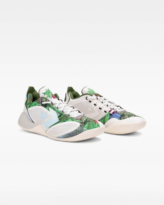 All Star Bb Shift Botanický Nízky Vrch Converse Vintage Biela/stromová/egret