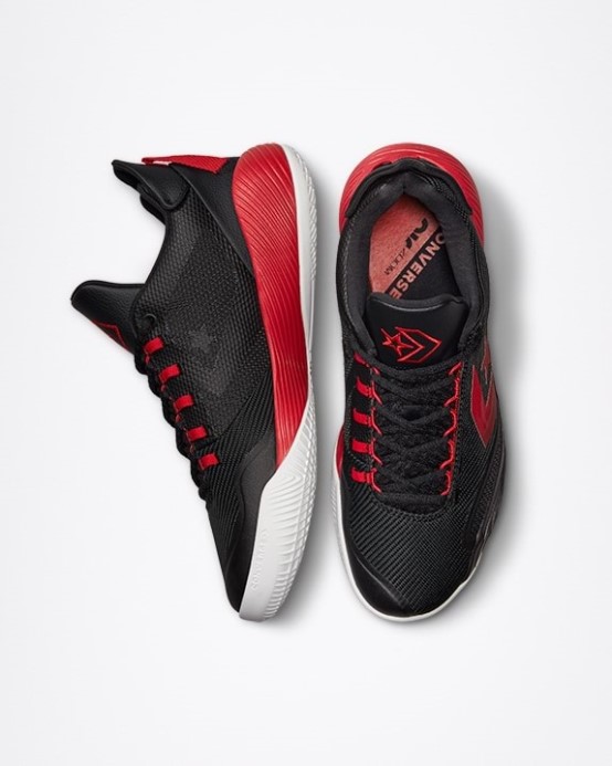 Converse čierna/univerzitná červená/biela All Star Bb Shift Sezónna Farba Nízky Top