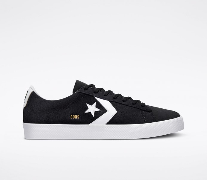Converse čierno-biely Protis Pro Skin Vulkanizovaný Profi Nízky Top