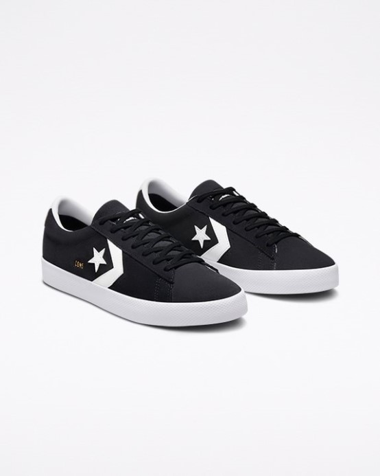 Converse čierno-biely Protis Pro Skin Vulkanizovaný Profi Nízky Top