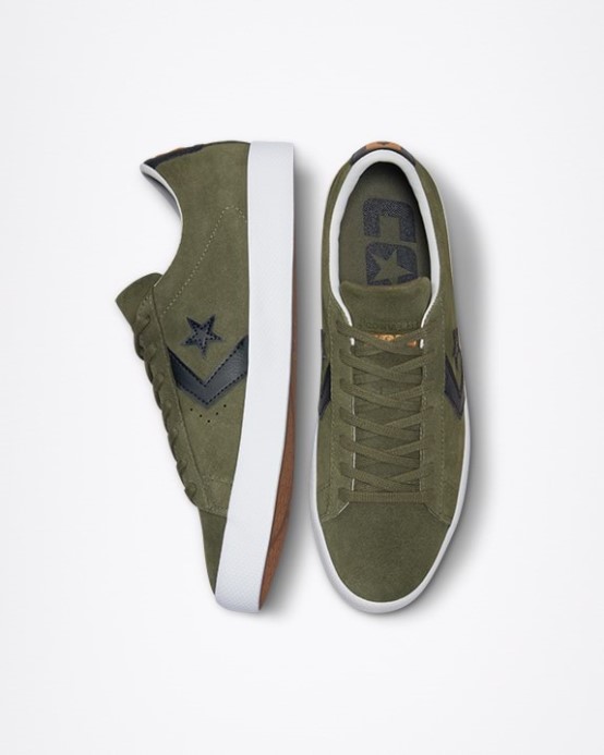 Converse Profesionálna Koža Vulkanizovaná Profesionálna Nízka úžitková/čierna/biela