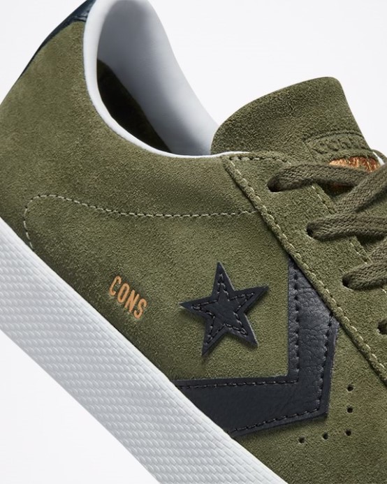 Converse Profesionálna Koža Vulkanizovaná Profesionálna Nízka úžitková/čierna/biela