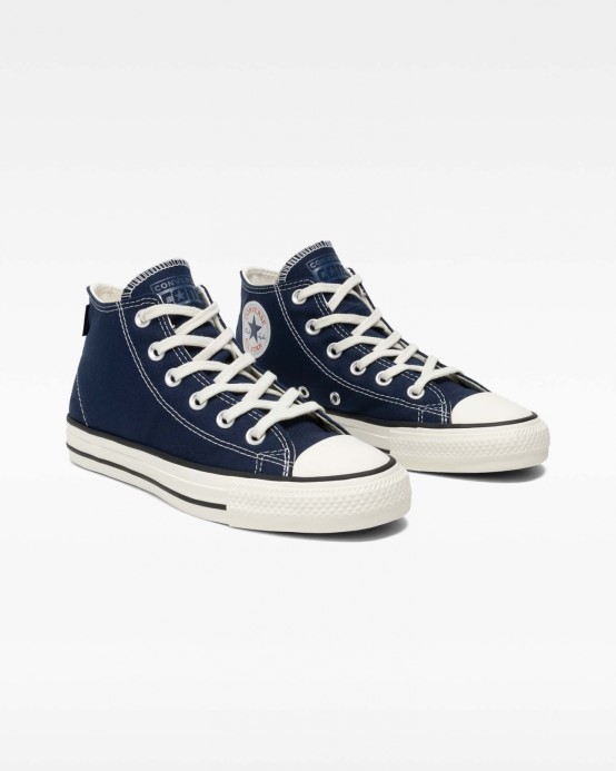 Chuck Taylor All Star Pro Renew Canvas Mid Polnoci Námorníctvo/čierna/egret Converse