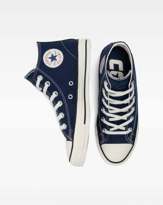Chuck Taylor All Star Pro Renew Canvas Mid Polnoci Námorníctvo/čierna/egret Converse