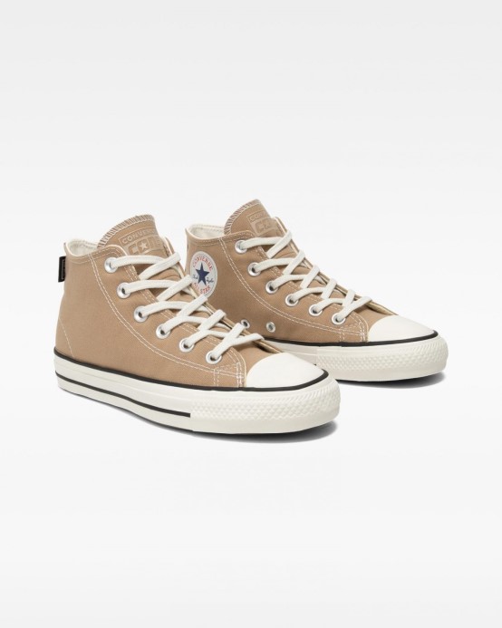 Chuck Taylor All Star Pro Renew Canvas Mid Converse Nomád Khaki/black/egret