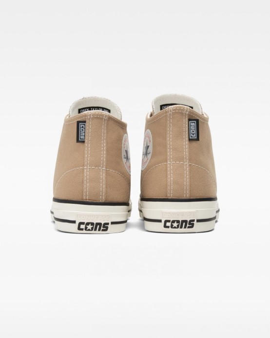 Chuck Taylor All Star Pro Renew Canvas Mid Converse Nomád Khaki/black/egret