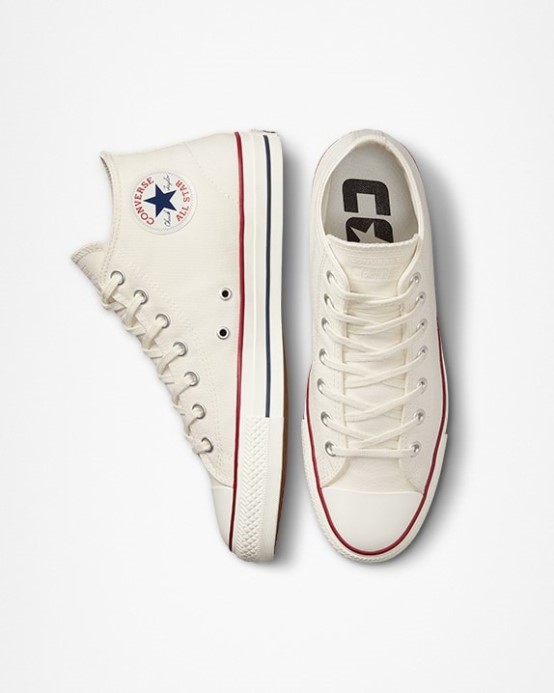 Egret/red/clematis Blue Cons Chuck Taylor All Star Pro Cut Off Mid Converse