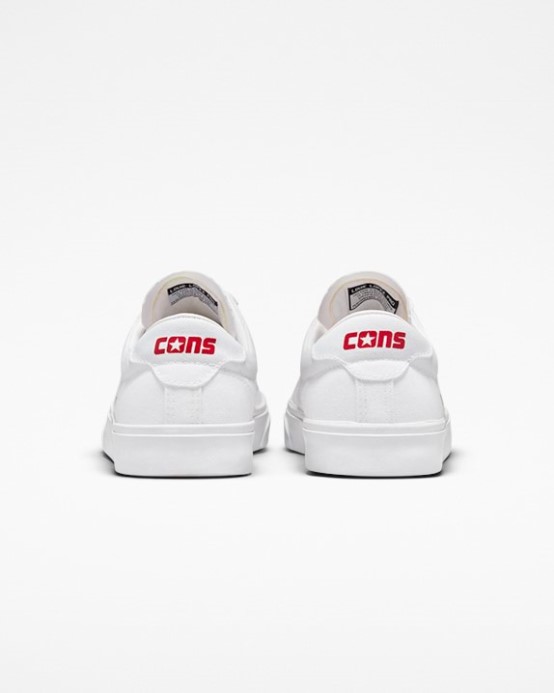 Converse White/red Cons Louie Lopez Pro Renew Canvas Low Top