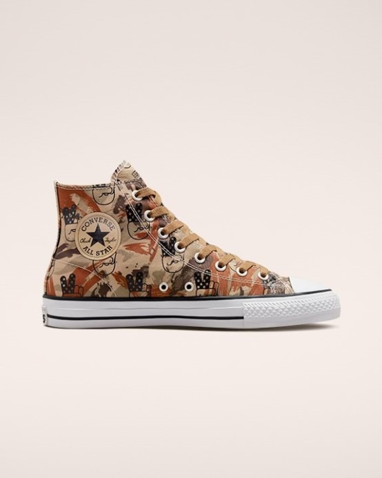 Nevýhody Chuck Taylor All Star Pro Camo Peace Vysoký Top Converse Hamadan/borová šiška Hnedá/čierna