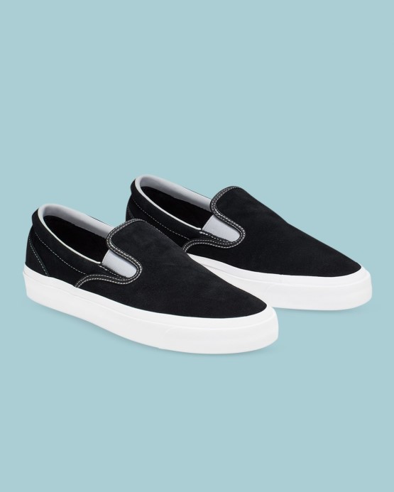Converse Black/white One Star Cc Slip On