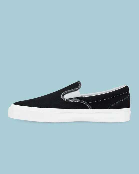 Converse Black/white One Star Cc Slip On