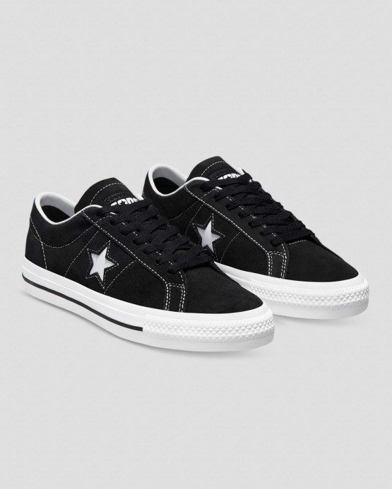 Nevýhody One Star Pro Semišové Nízke čierno/biele Converse