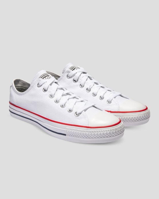 Chuck Taylor All Star Pro Canvas Low Top White/red/insignia Blue Converse