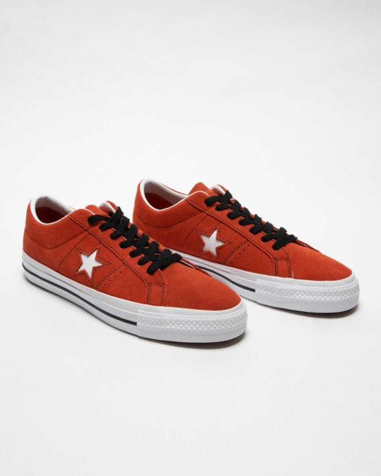 Nevýhody Jedna Hviezda Pro Semiš Nízky Vrch Converse Ohnivý Opál/čierna/biela