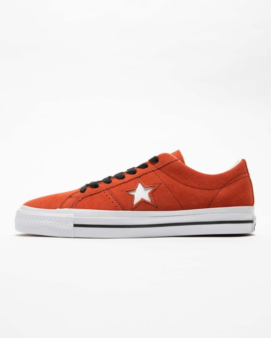 Nevýhody Jedna Hviezda Pro Semiš Nízky Vrch Converse Ohnivý Opál/čierna/biela