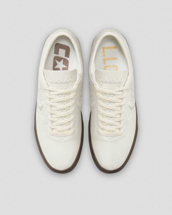 Converse Egret/dark Hub/gum Brown Cons Louie Lopez Pro Low Top