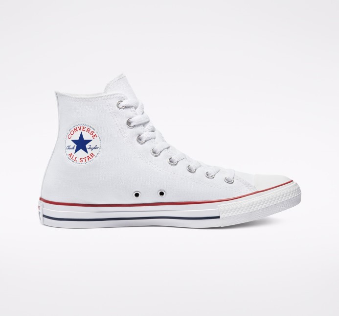 Optické Biele Skľučovadlo Taylor All Star Klasická Farba Vysoký Vrch Biely (široký Strih) Converse