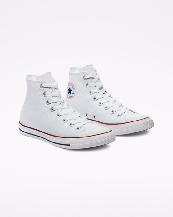 Optické Biele Skľučovadlo Taylor All Star Klasická Farba Vysoký Vrch Biely (široký Strih) Converse
