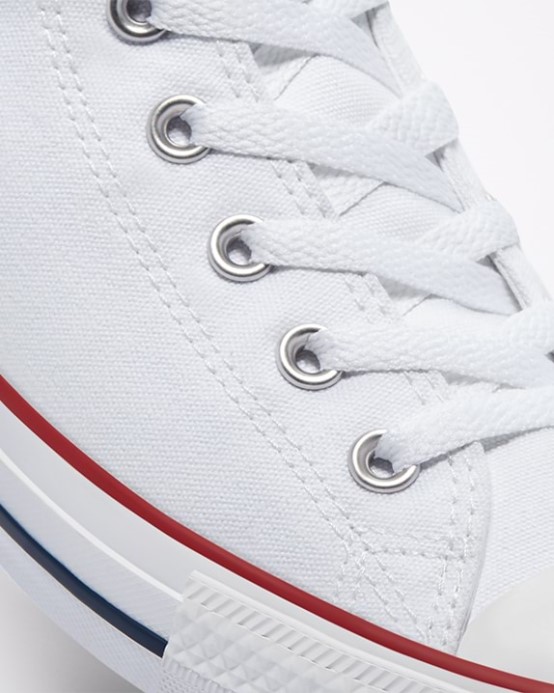 Optické Biele Skľučovadlo Taylor All Star Klasická Farba Vysoký Vrch Biely (široký Strih) Converse