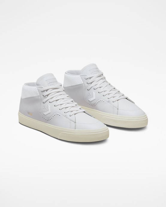 Biela/egret Louie Lopez Pro Skin Mid Converse