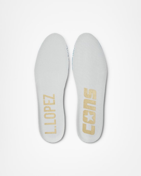 Biela/egret Louie Lopez Pro Skin Mid Converse
