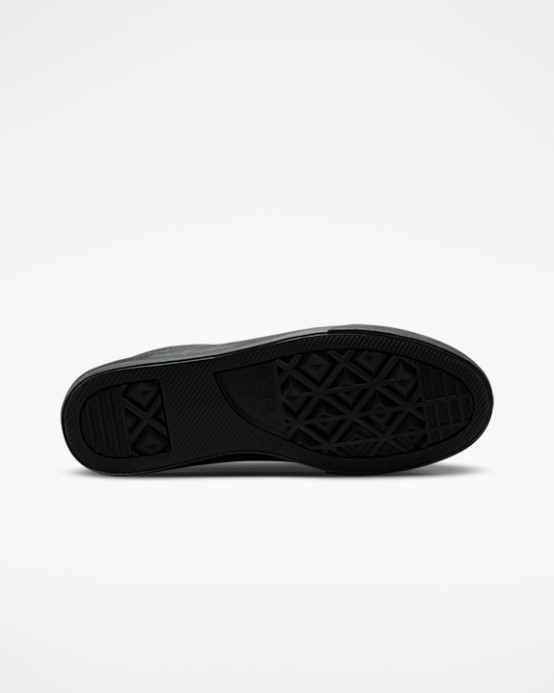 čierne Converse Louie Lopez Pro Kožené Stredné Mono