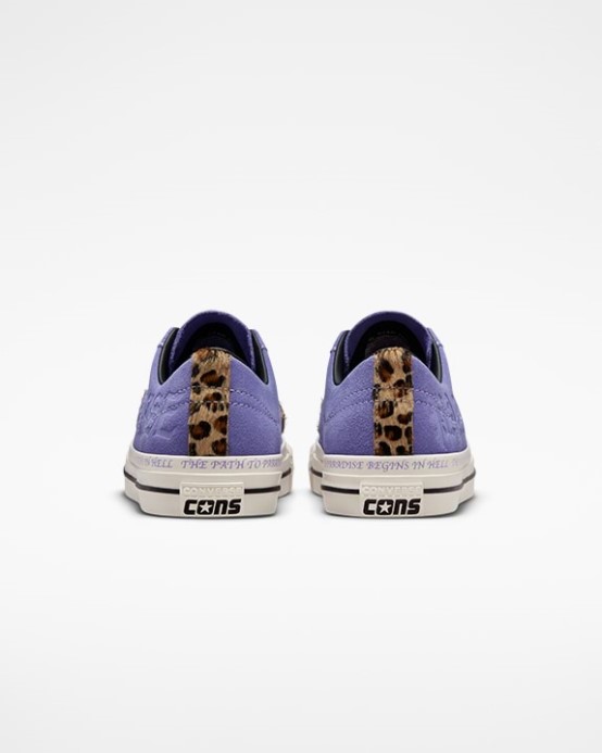 Converse Divoký Lila/black/egret One Star Pro Sean Pablo Nízky Top