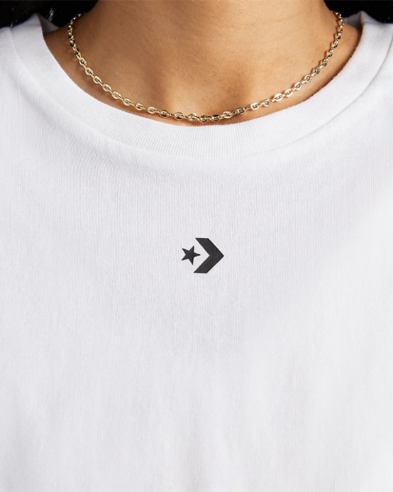 Wordmark Twist T Shirt White Converse