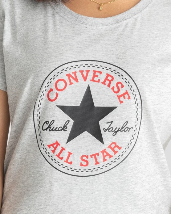 Converse Chuck Taylor Patch Tričko šedá Marle