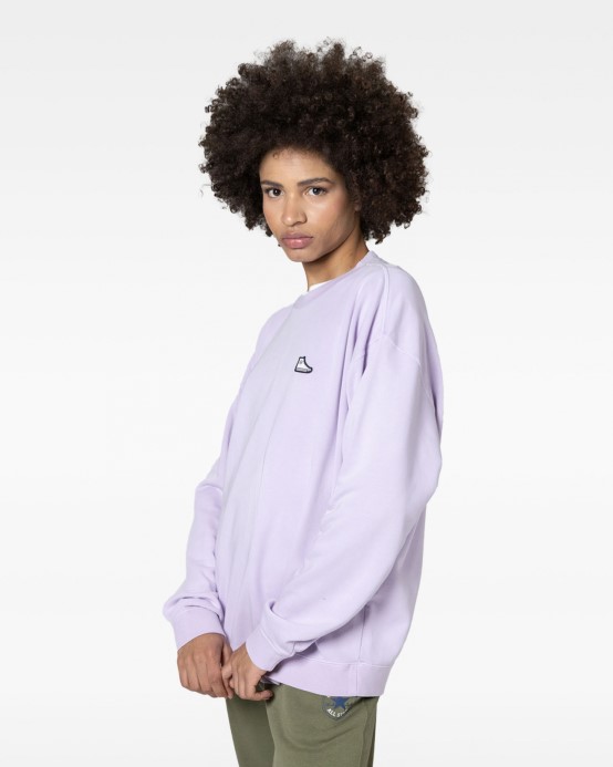 Vapor Violet Go-to Sneaker Patch Crew Converse