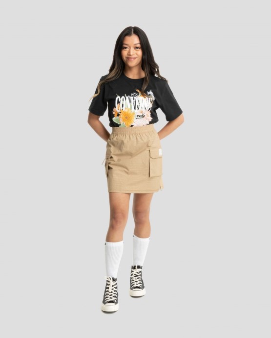 úžitková Tkaná Sukňa Converse Nomád Khaki