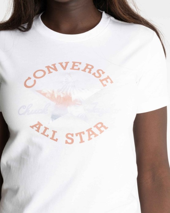 Chuck Patch Infill T Shirt White Converse