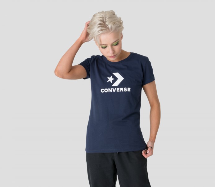 Converse Star Chevron Tričko čierna Dúhovka