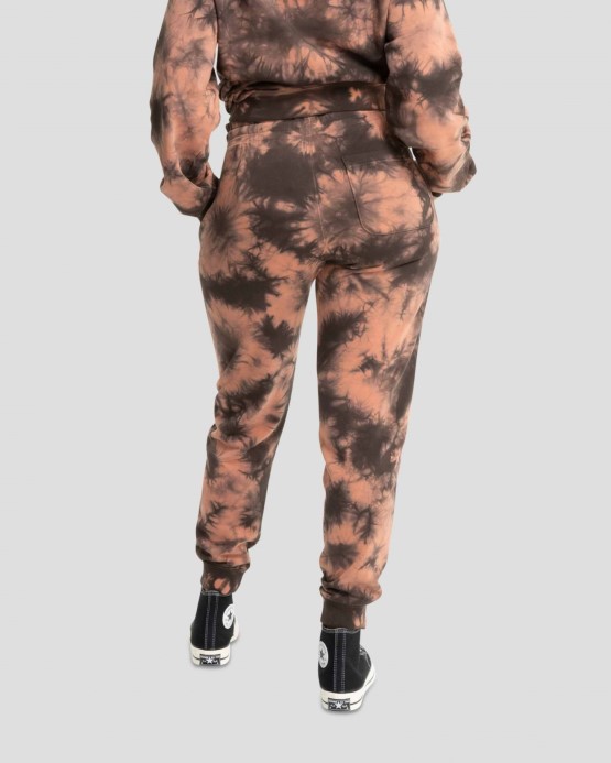 Star Chevron Mono Dye Pant Converse Terra Blush/tmavá Cvikla