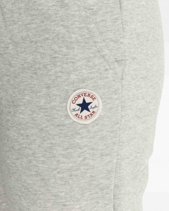 šedé Marle Converse Chuck Patch Nohavičky