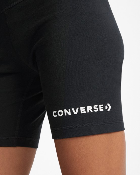 Converse čierny Nápis Bike Short
