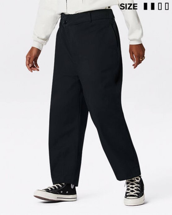 Tvary Trojuholník Predné Chino Converse čierne