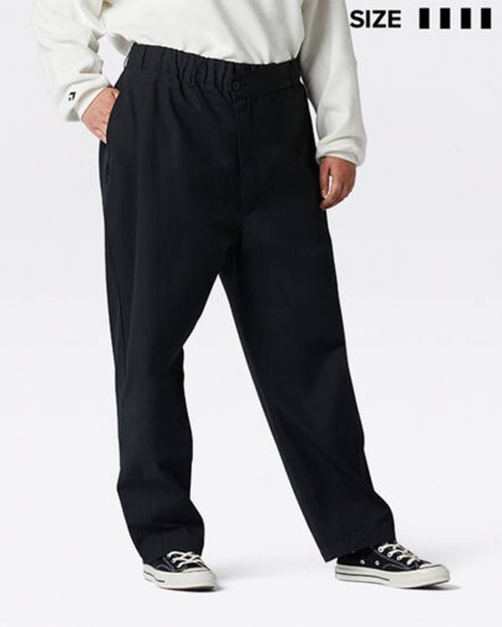 Tvary Trojuholník Predné Chino Converse čierne