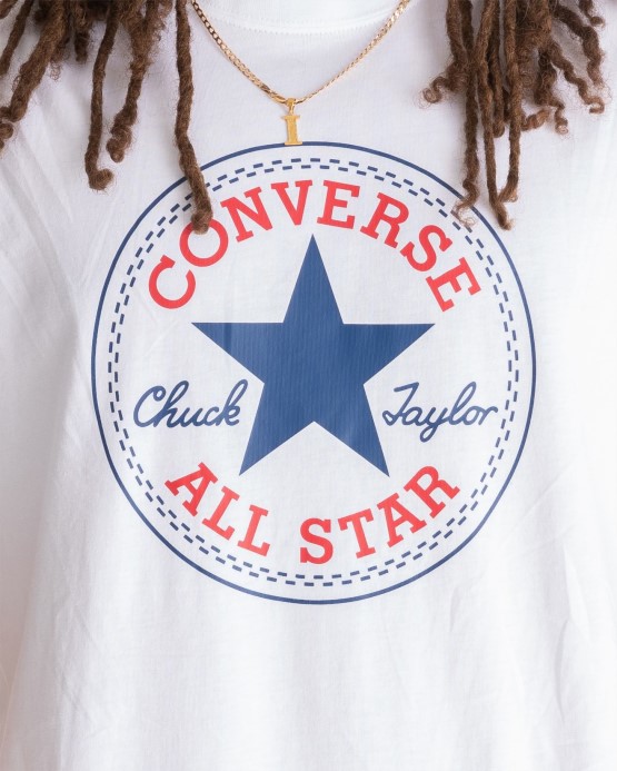 Biele Chuck Patch Tričko Converse