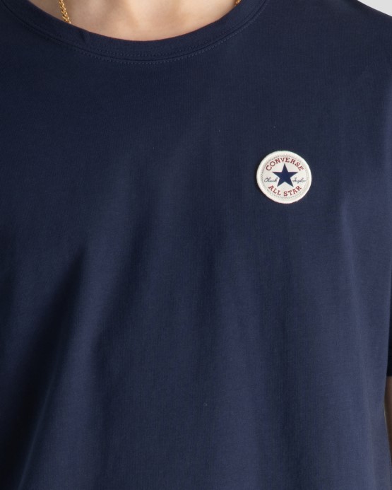 Converse čierna Dúhovka Základné Tričko Chuck Patch