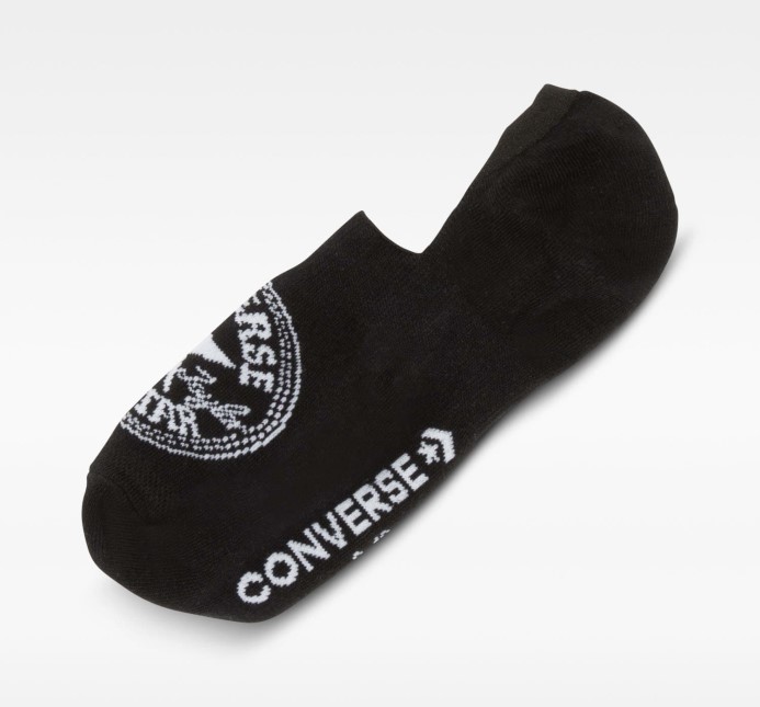 Neviditeľná Vložka Ponožky čierne Converse