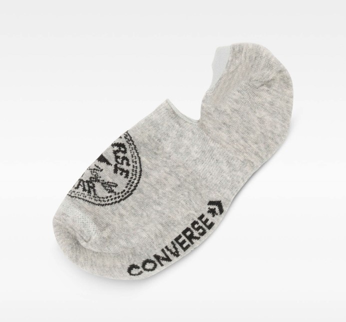 Neviditeľná Podšívka Ponožky Converse šedá