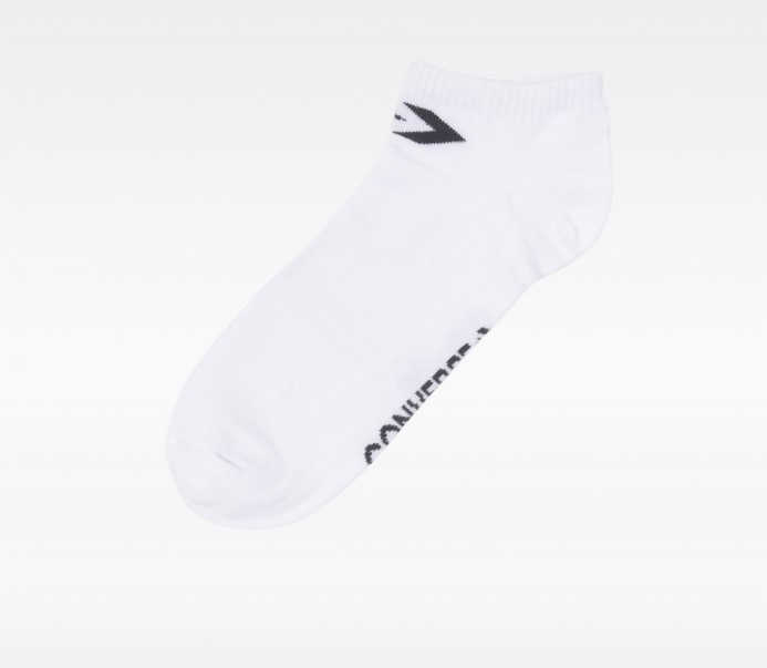 Converse Biele Nízke Ponožky