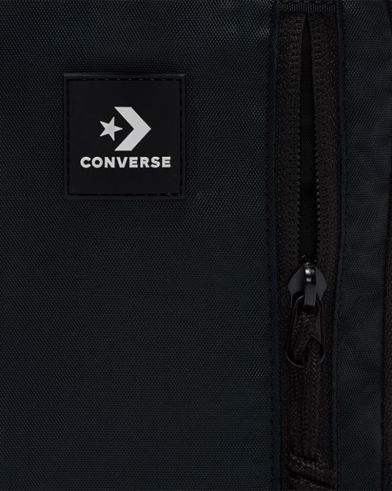 čierna Konvertibilná Crossbody Kabelka Converse