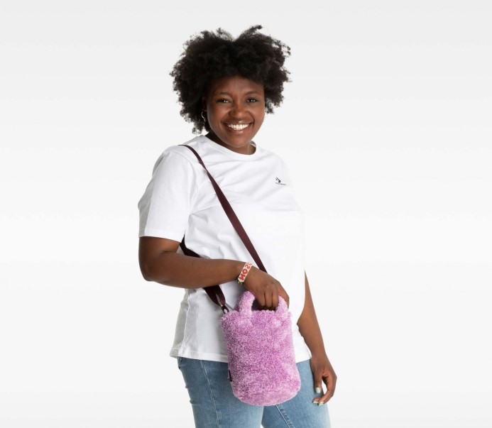 Converse Violet Shock/dark Wine Mini Bucket Bag