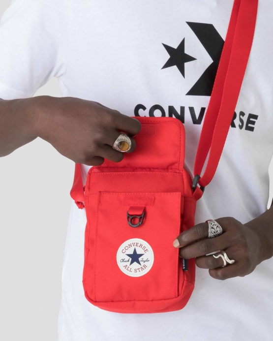 Univerzitná červená Cross Body 2 Taška Converse - Kliknutím na obrázok zatvorte -